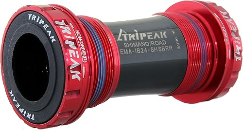 Miniatura 15 de TRiPEAK Soporte inferior BSA/ITA/C60/CR1/T47, con rodamientos de acero para bielas Shimano Hollowtech II de 0.945 in, con rosca BB compatible