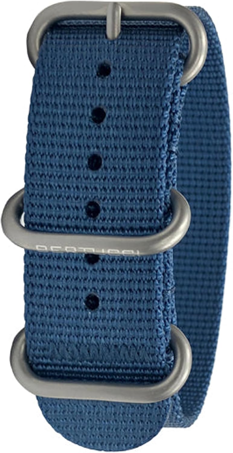 BERTUCCI® Nylon Watch Band - 22mm - Mariner Blue