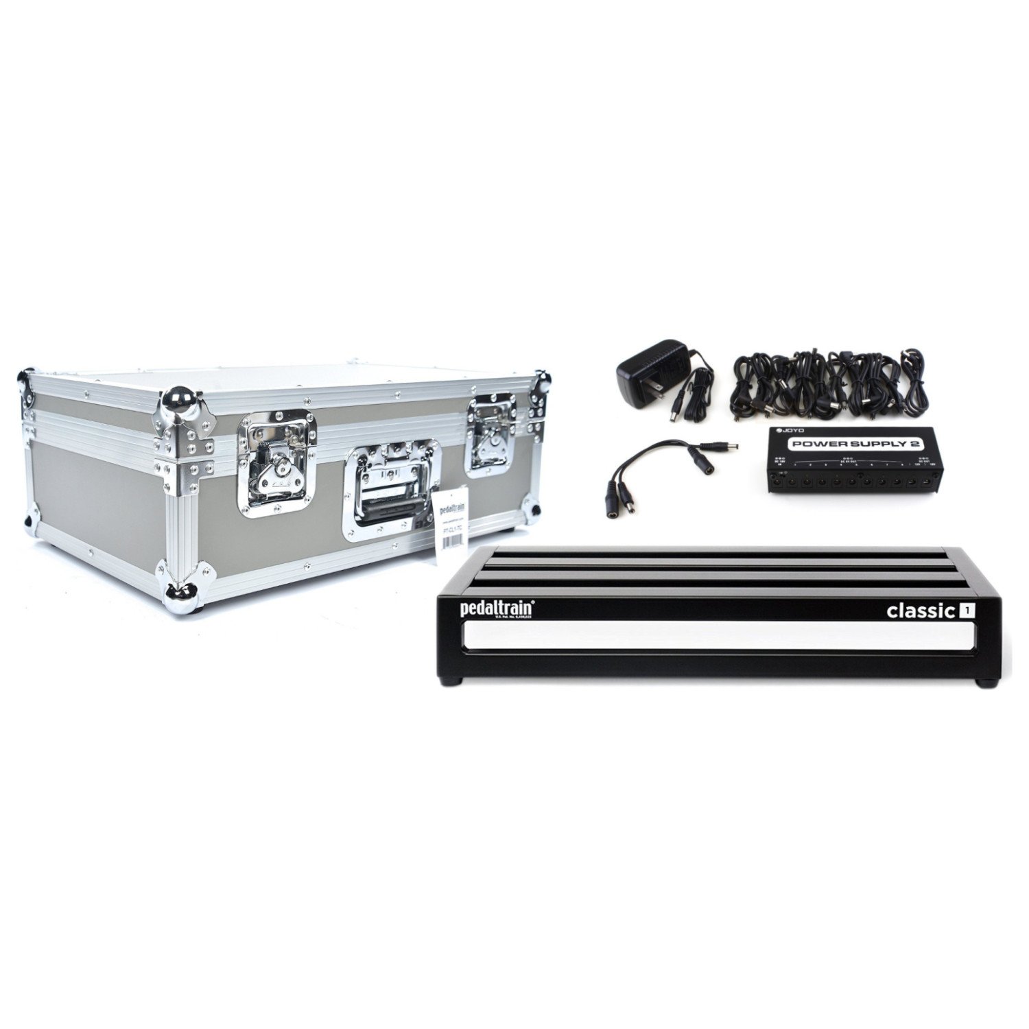 Amazon.com: Pedaltrain PT-CL1-TC Classic 1 4-RAIL 22in X 12.5in 