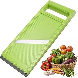 Handheld Mandoline Slicer,Stainless Steel Handheld Potato Slicer,Portable Vegetable Chip Maker for Vegetable Fruits Potato Cheese Cucumber Carrot,Quick Uniform Slice