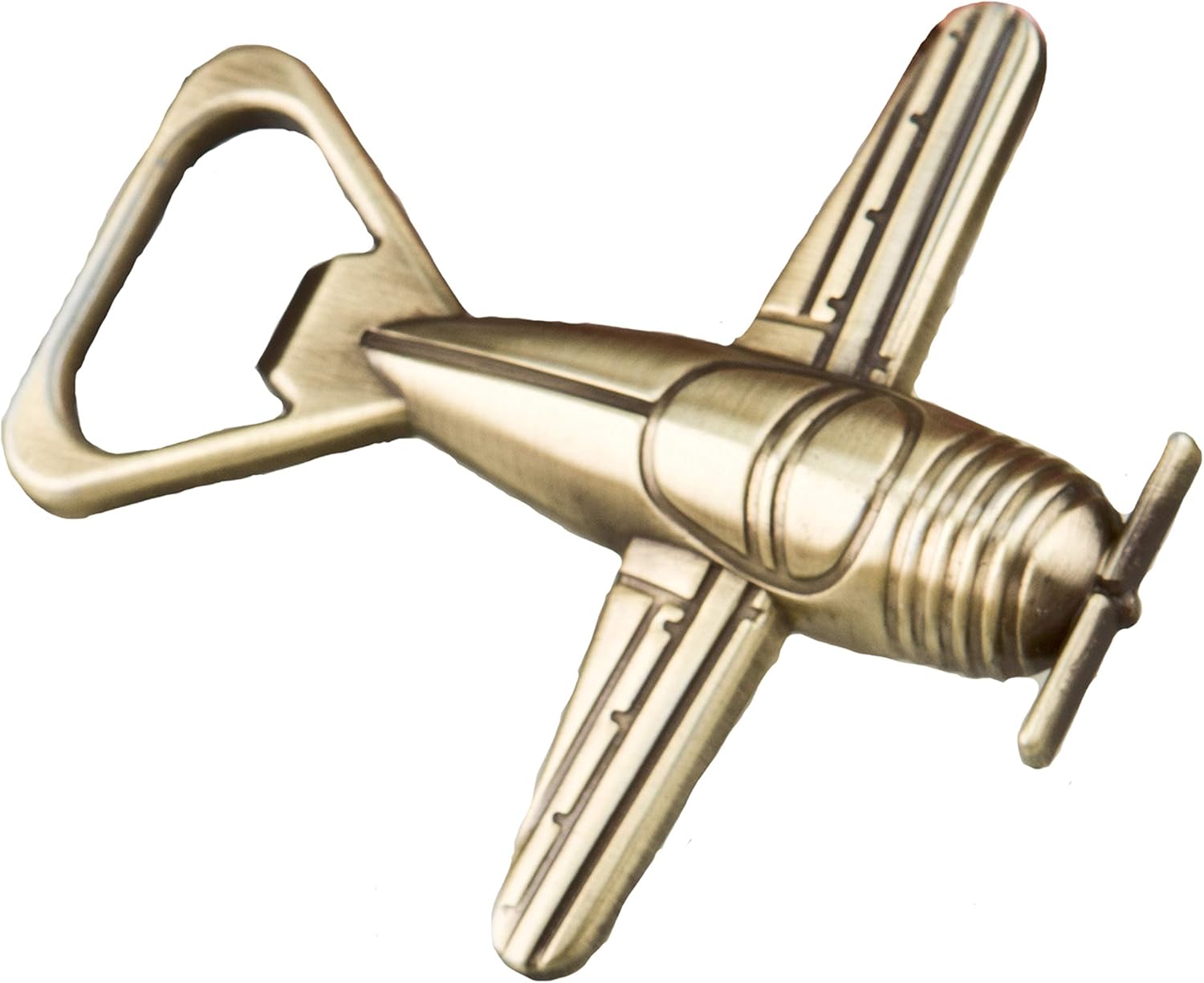 FASHIONCRAFT 4245 Airplane Bottle Opener, Vintage Bottle