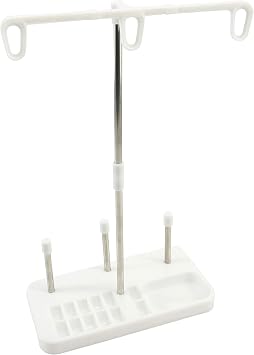 New brothread Light Weight Thread Stand -White