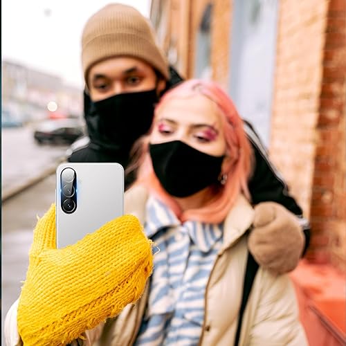 Miniatura 8 de Dengduoduo Paquete de 3 protector de lente de cámara para Samsung Galaxy A15 5G, protector de cámara de vidrio templado, cubierta trasera de la