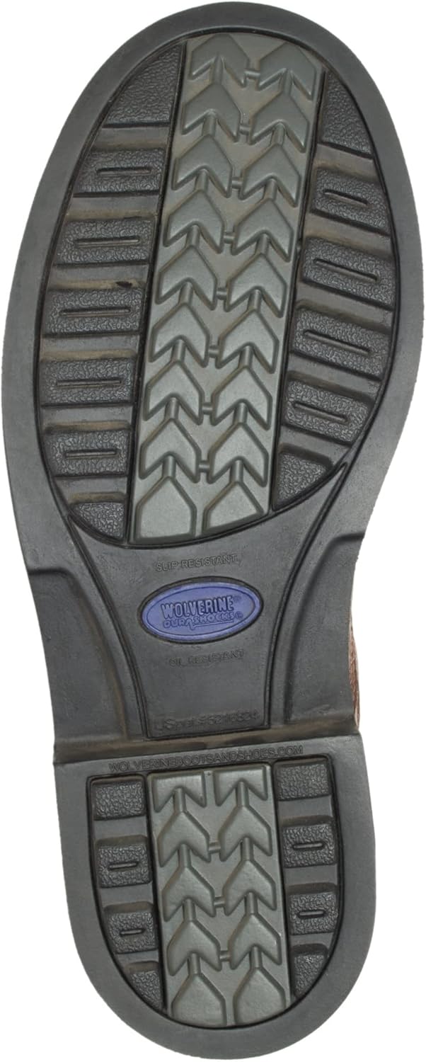 Wolverine Men's Tremor 6" Durashock Work Boot 7 X-Wide Brown