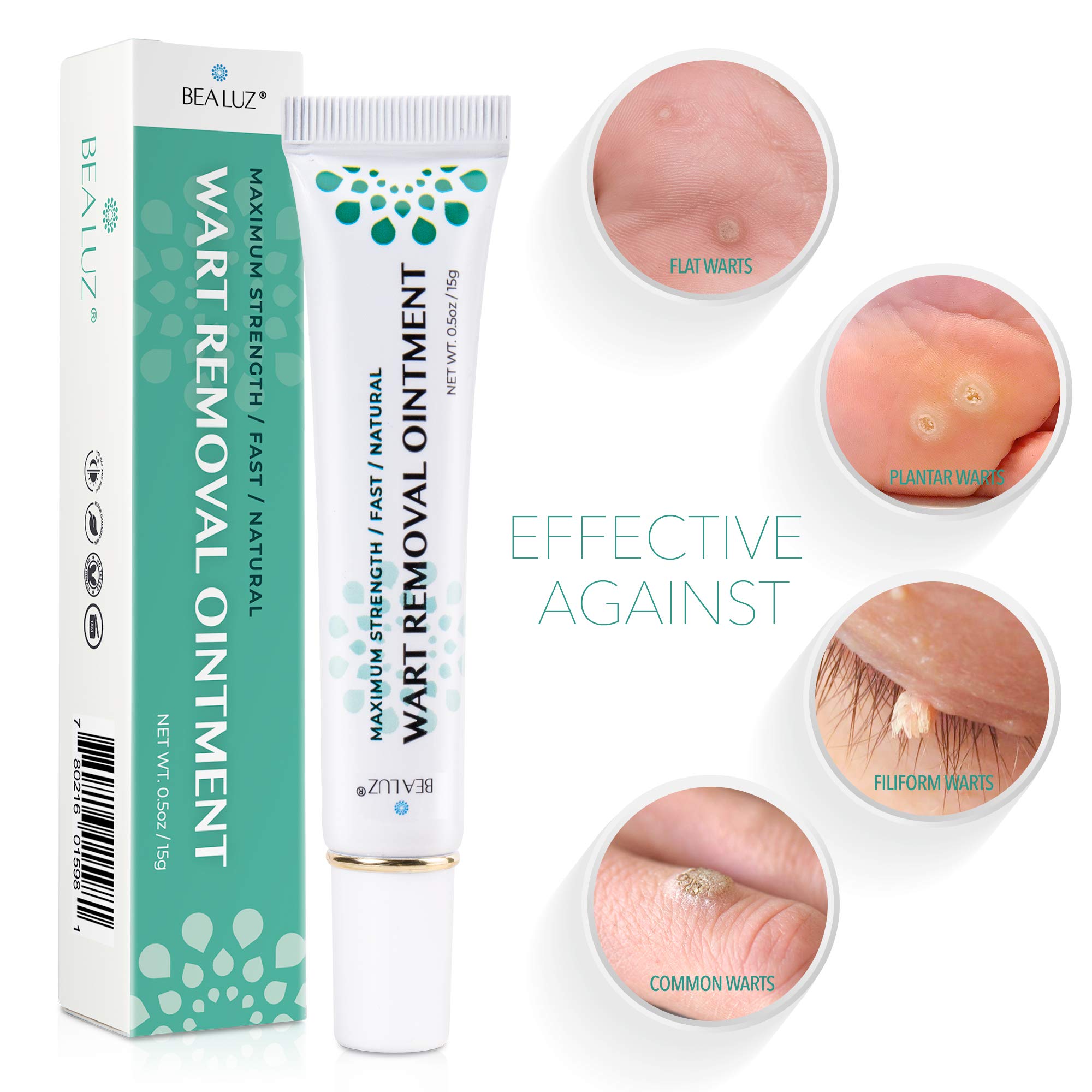 Wart Remover Safe for Sensitive Skin Natural Pain Free Salicylic Acid