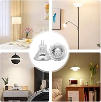 Molbory MR11 GU4 12V 35W Halogén Spotlámpa 12db Szett, Meleg Fehér 6