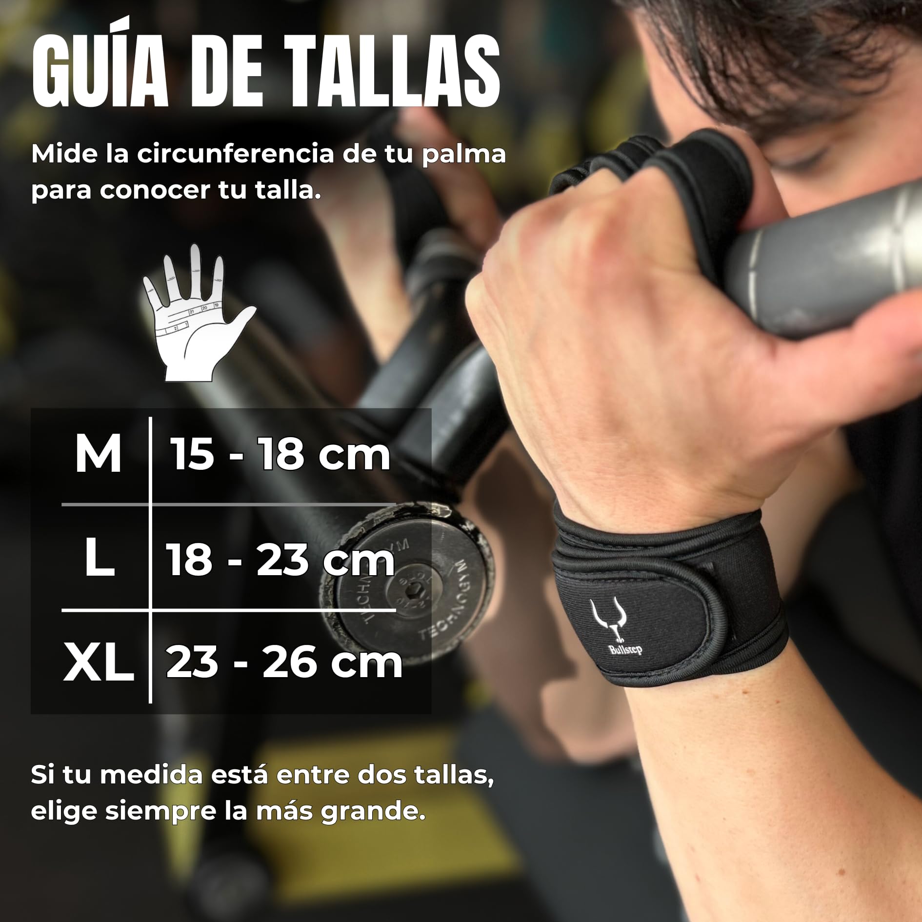 Guantes Gimnasio Hombre Mujer | Calleras para Cross Training | Guantes Gym Transpirable Antideslizantes | Gym Gloves Calistenia con Muñequeras | Guantillas Gimnasio