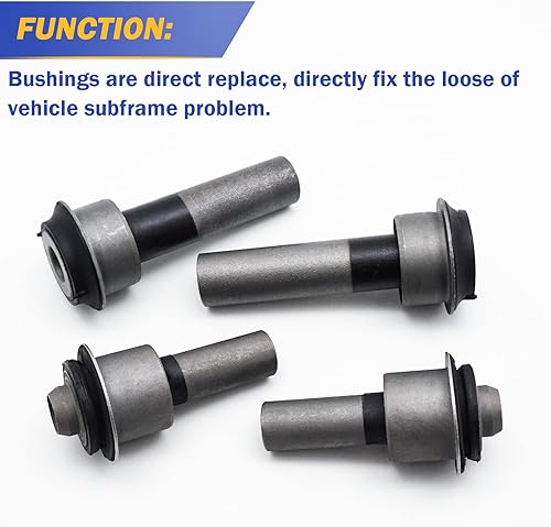 Miniatura 3 de Buje de travesaño del bastidor auxiliar delantero para Nissan Rogue 2008-2015, Nissan Juke Leaf ZE0 2011-2015, Nissan X-Trail T31 523-305 523-306