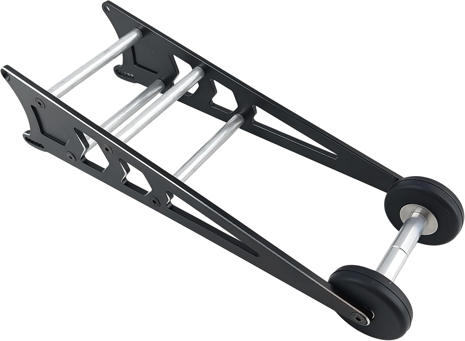 Aluminum Adjustable Wheelie Bar Kit for 1/10 Slash 2WD, Rustler, Bandit – RC Car Tail Wheel Assembly Upgrade Parts for Improved Stability and Durability