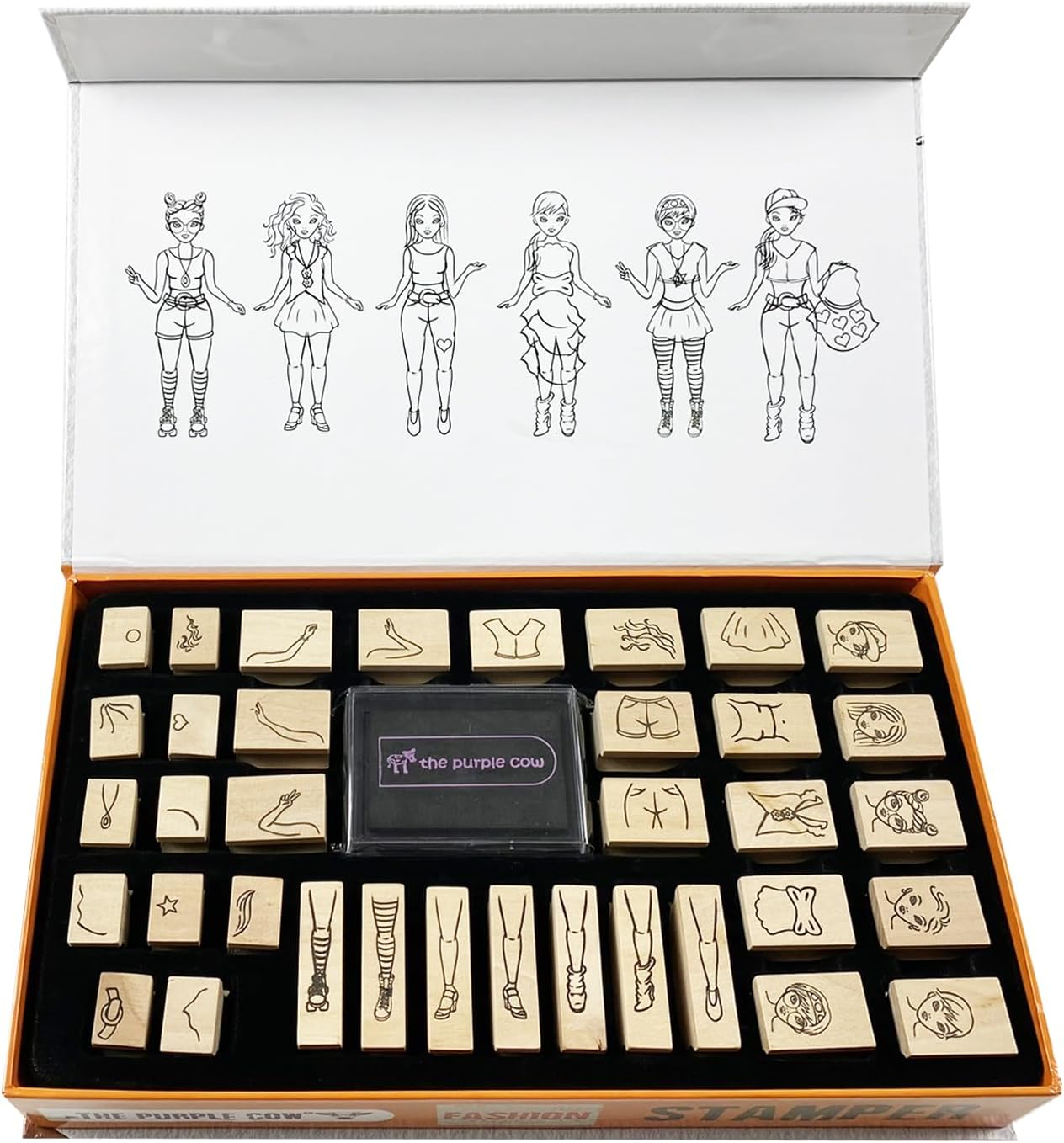 The Purple Cow - Stamper – Fashion Stamp Kits are Nothing Short of a Revolution in The Accessibility to Art Among Children and Adults Alike. Creative Design Tools is Now accessible to All