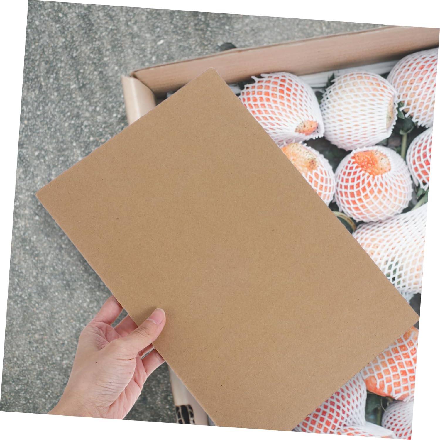 50pcs Cardboard Backing Corrugated Cardboard Dividers Pads for Moving Boxes for Protection