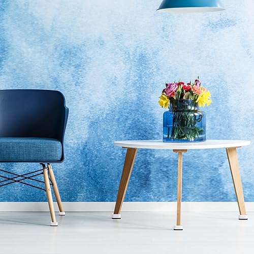 Miniatura 6 de Elevadores de cama ajustables para muebles, elevadores de patas de escritorio de 1.38 pulgadas, apilables, resistentes, bloques de elevación de cama