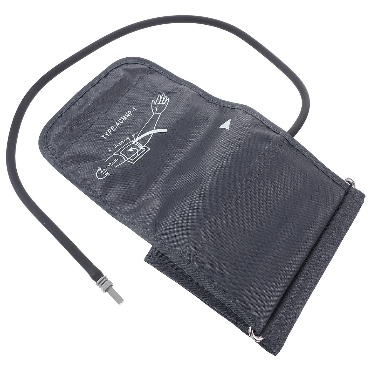 EXCEART Monitor de Presión Arterial Manguito de Reemplazo Manguito de Esfigmomanómetro Manguito de Brazo Superior Accesorio para Máquina de Presión Arterial 22-32Cm