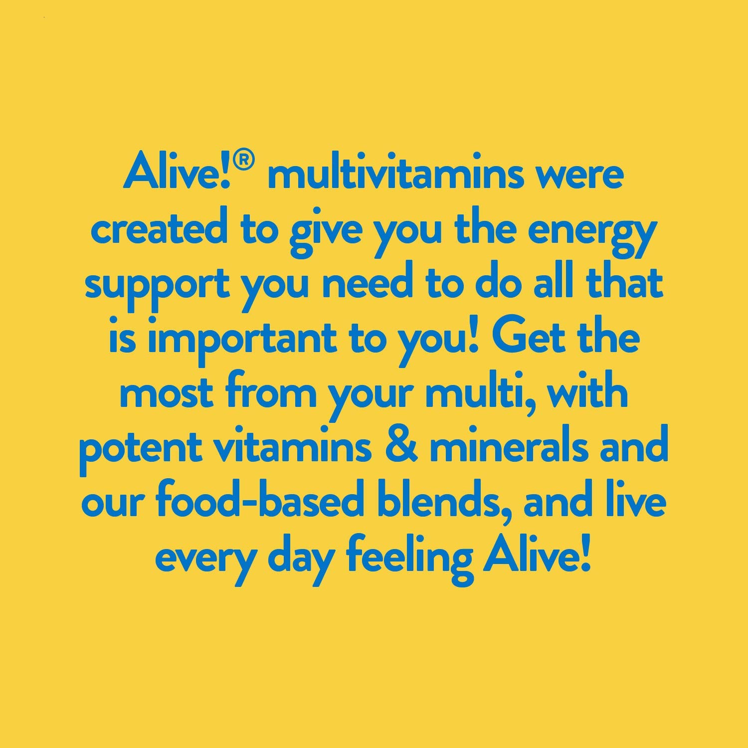 Nature's Way Alive! Men's Ultra Complete Multivitamin, High Potency B