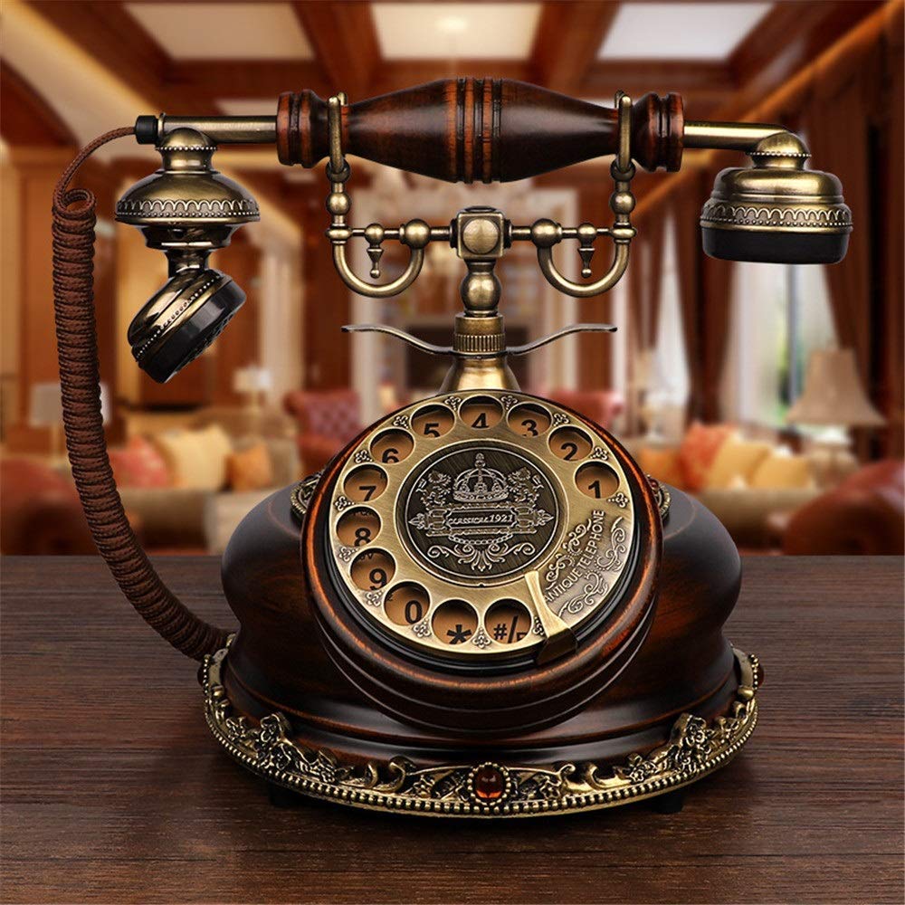 Telefon Stacjonarny Do Domu, Europejski Telefon Antyczny, Telefony Z Tarczą Obrotową, Telefon Stacjonarny Retro, Telefon Stacjonarny Na Biurko, Telefon Przewodowy Do