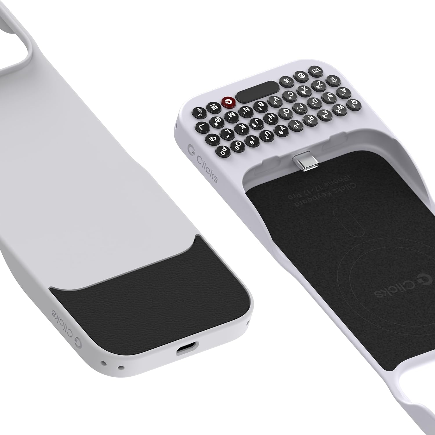 Clicks Keyboard Case for iPhone 17 Pro Max - Smoke