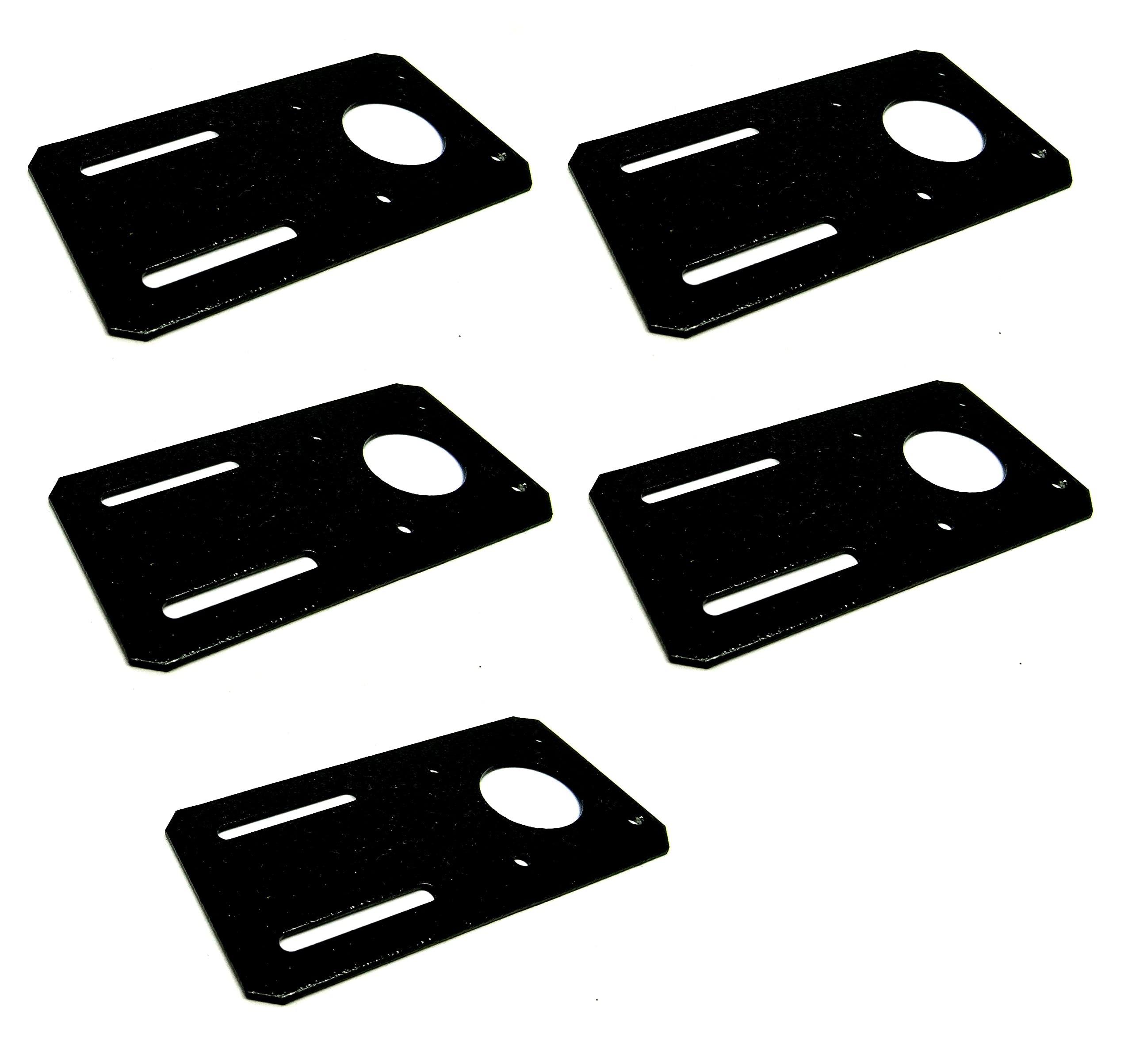 Invento 5pcs Flat Straight Powder coated Mounting Bracket 42mm Nema 17 Stepper Motor Mount 3D Printer-picture-19