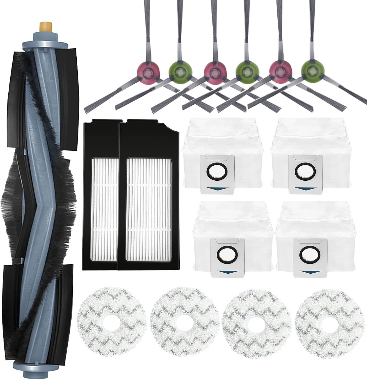 10 Pack Replacement Filter Compatible for ECOVACS DEEBOT X1 Omni / X1 TURBO Robot Vacuum Accessories HEPA Filter Replacement Parts
