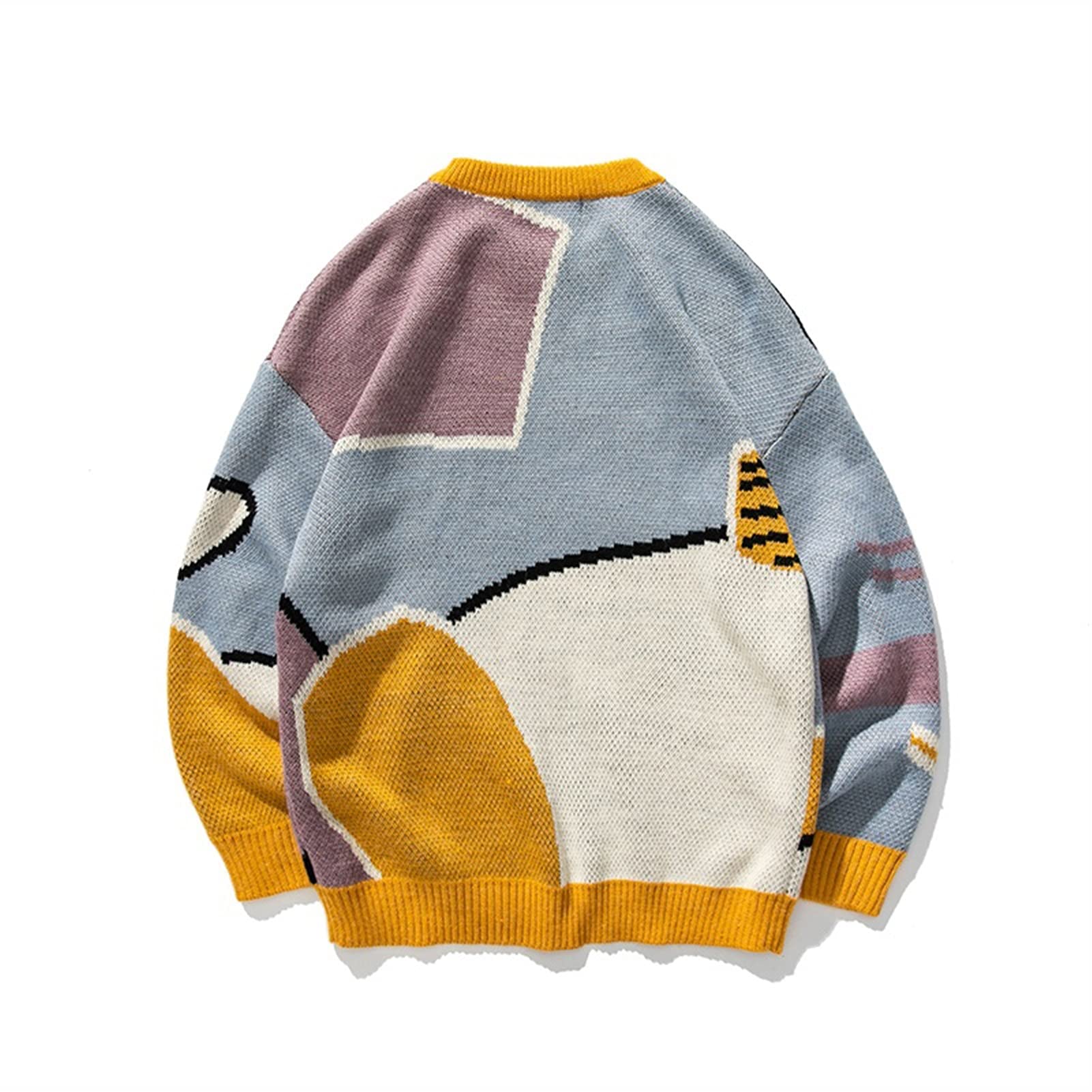 maglione uomo Maglione del maglione del maglione invernale del maglione invernale dei cartoni animati dei cartoni animati maglione natalizio