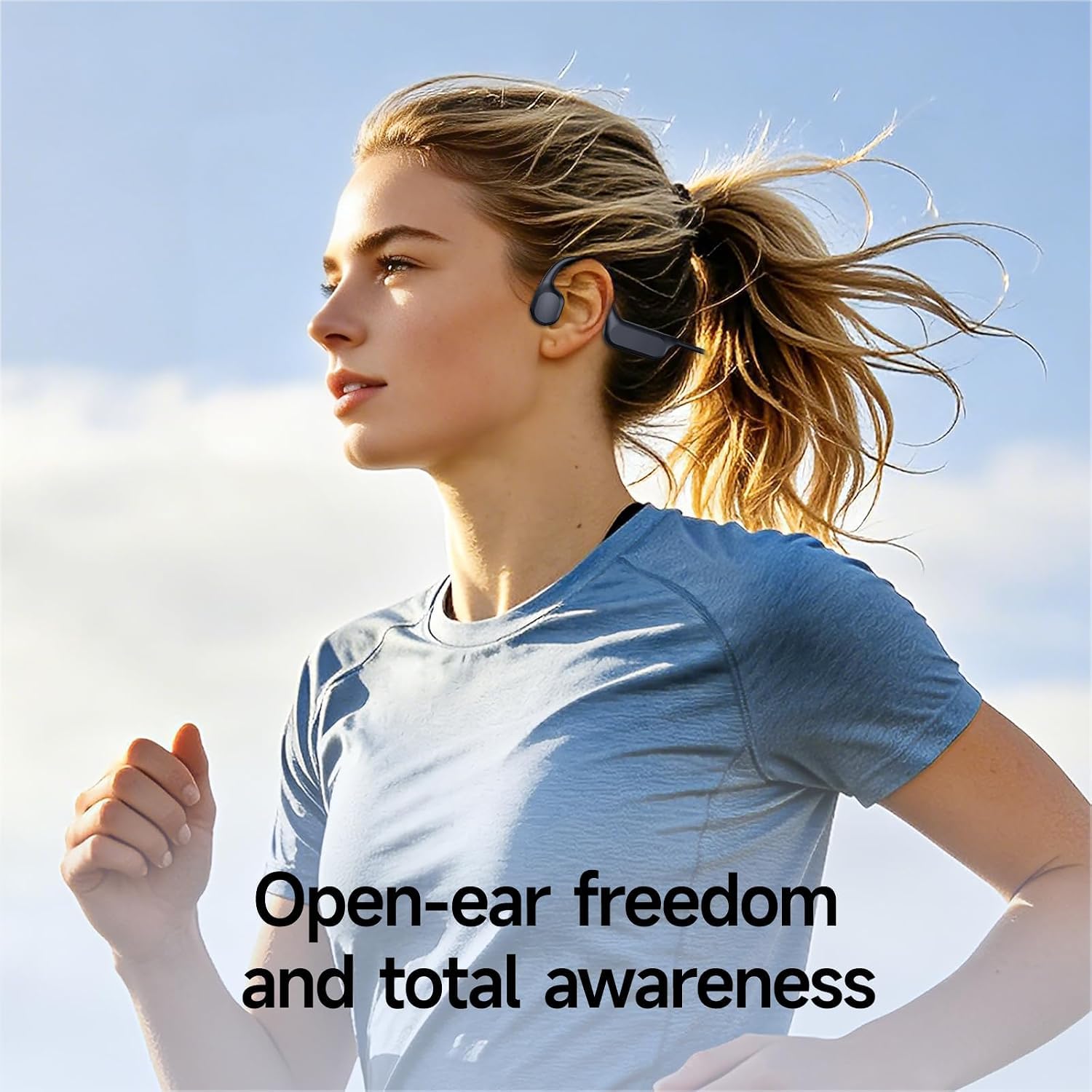Cuffie subacquee, impermeabili IP68, a conduzione ossea, 8 G, MP3, orecchio aperto, per nuoto, ciclismo, corsa, con microfono, Bluetooth 6.2