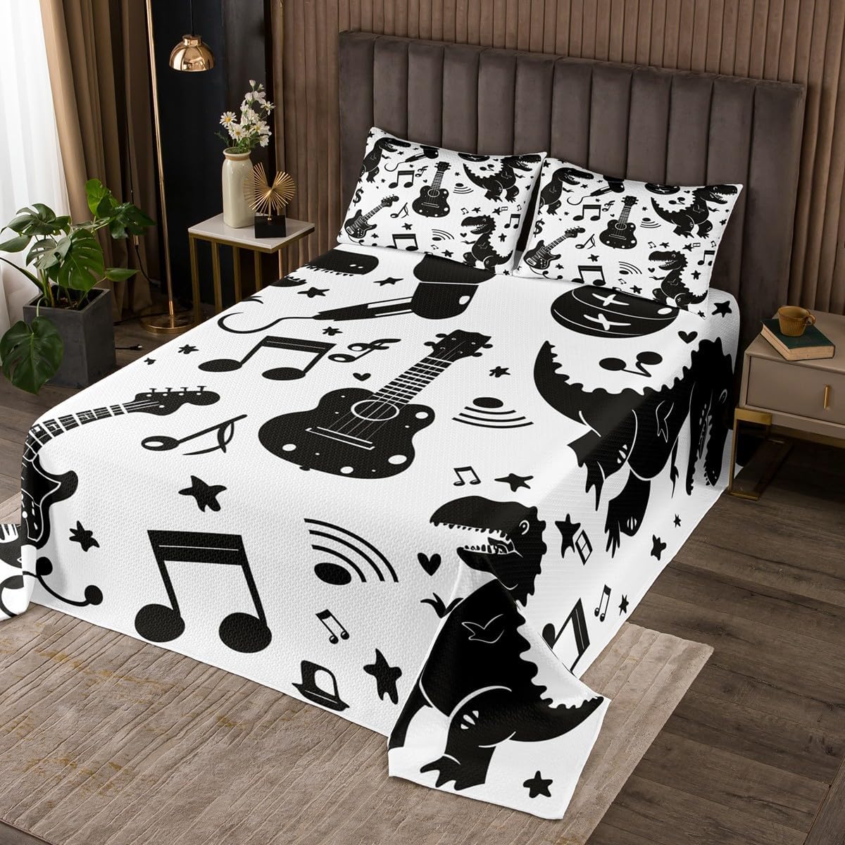 Erosebridal Rainbow Pickleball Queen Bedspread Set Ball Sports Coverlet Set for Kids Youth Adults,Pickleball Accessories Quilt Set Colorful Pickleball Bedding Set 3 Pcs