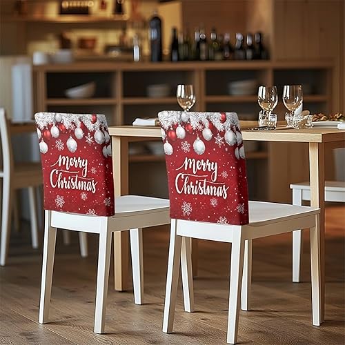 Miniatura 2 de Funda para silla de comedor NavideñAs-Sillas De Comedor para sala de Navidad, cocina, fiesta, boda, hotel, hogar