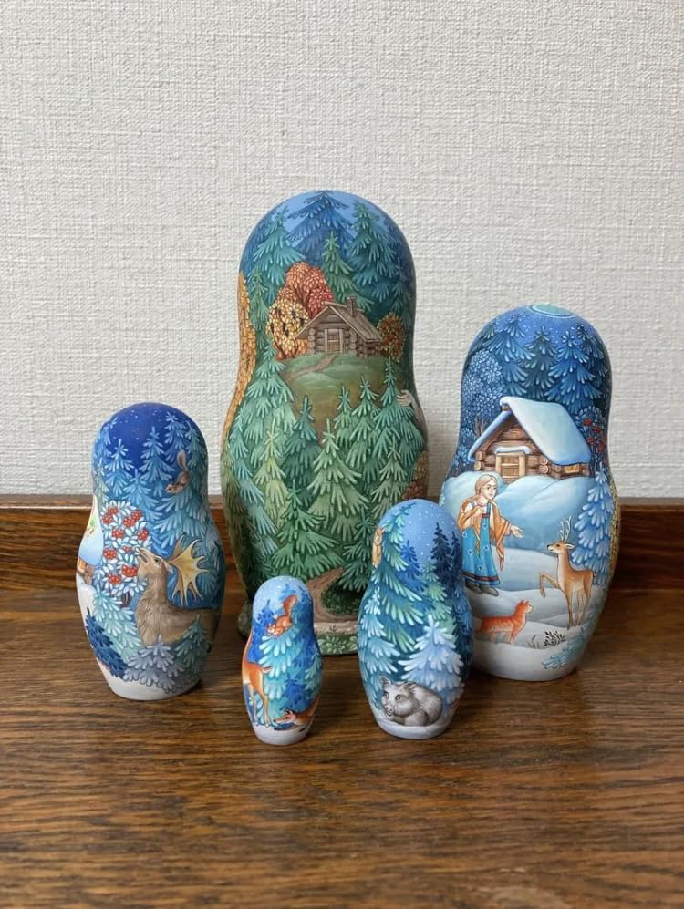 ロシア雑貨金の蹄 民話マトリョーシカSilver Hoofオルガ ロシア雑貨
