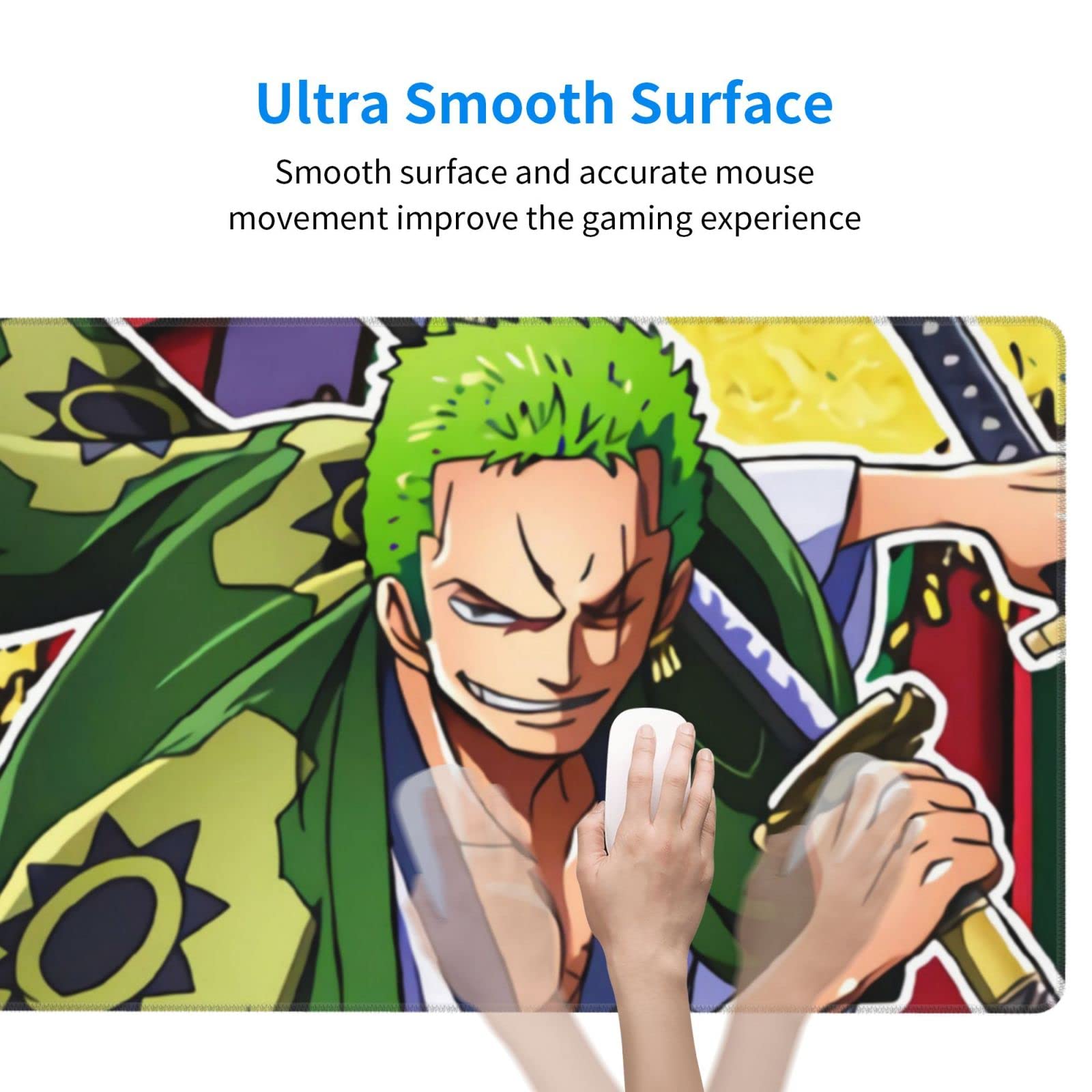 ゾロ マウスパッド Amazon.com: BGIPVB Zoro Anime Mouse Pads with Wrist Rest