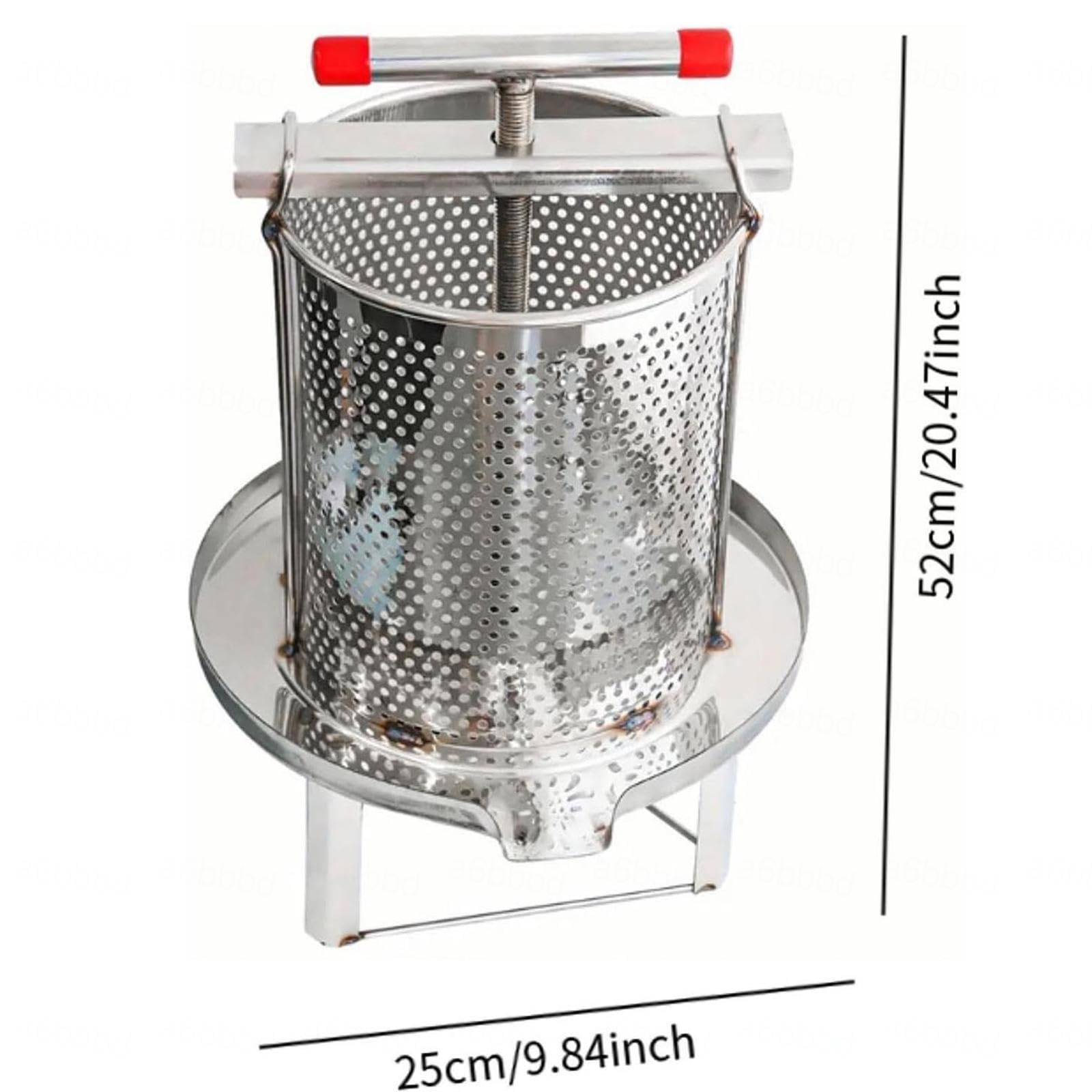 estrattore manuale per in acciaio inox pressa manuale per frutta manual honey press extractor Attrezzatura apicoltura per Apicoltura Agricoltura Strumento