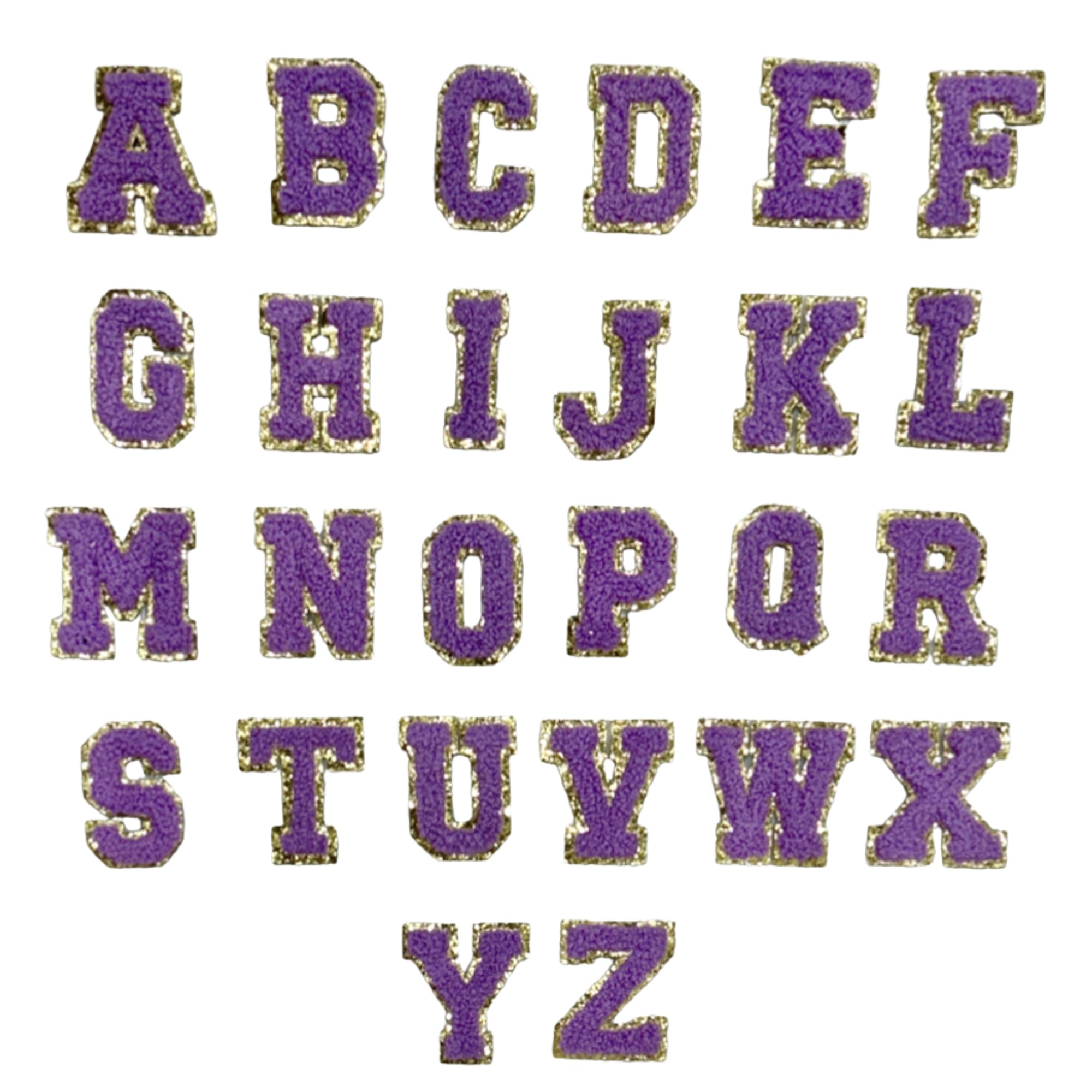 English Alphabet Letter Cutout for DIY Craft, Decoration, Scrapbooking, School Projects, Birthday & Party Decor, Individual Alphabet Letters (A–Z) (Purple, Set of 1)-image-19