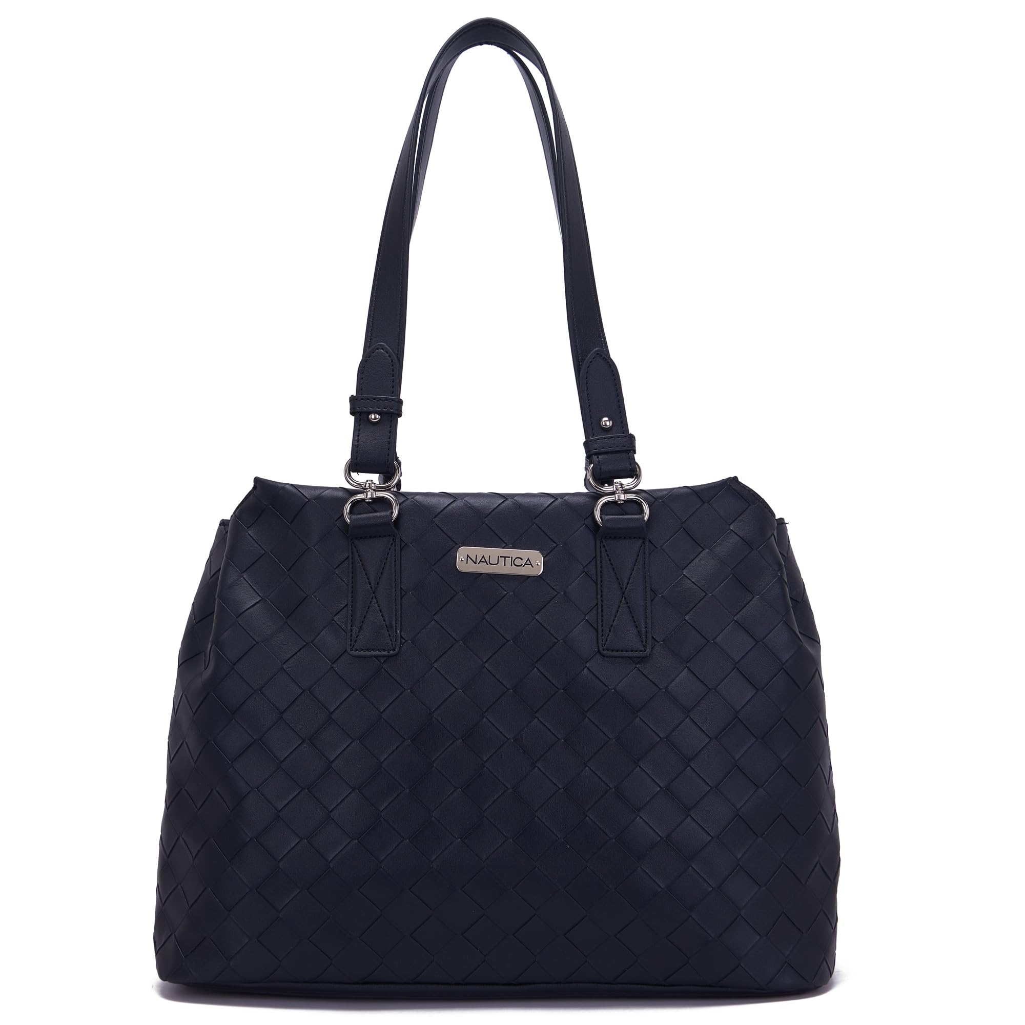 See full amazon price history chart for NAUTICA PU Top Handle Tote Bag For Women | Handbag For Ladies | Spacious Compartment With Zipper | Stylish Tote Bag For Women, Black NAUTICA PU Top Handle Tote Bag For Women | Handbag For Ladies | Spacious Compartment With Zipper | Stylish Tote Bag For Women, Black (B0CL9NRXHF) Amazon Price History, Amazon Price Tracker