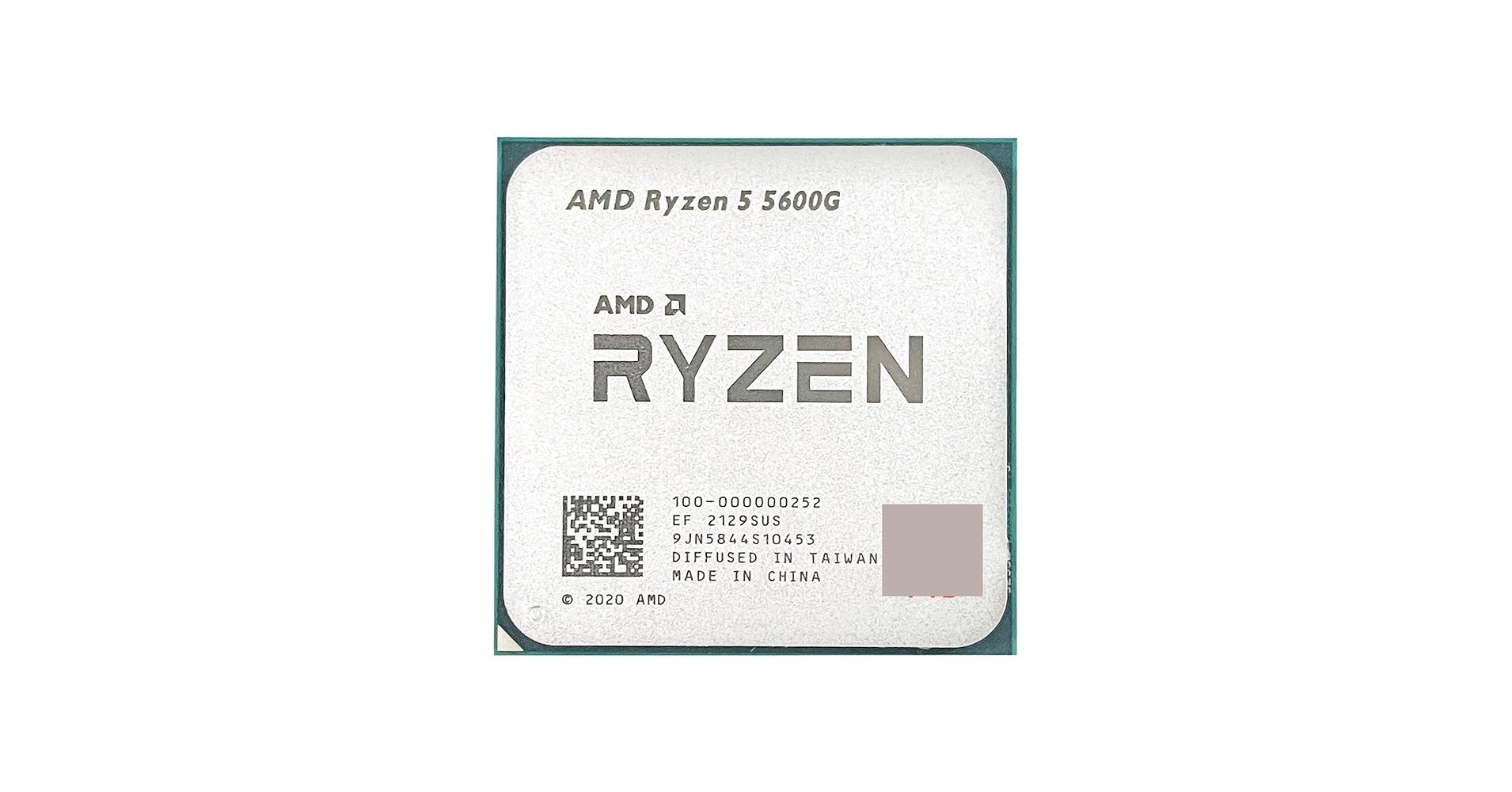 CPU AMD Ryzen 5 5600G AMD Ryzen 5 5600G 6-Core 12-Thread Unlocked Desktop