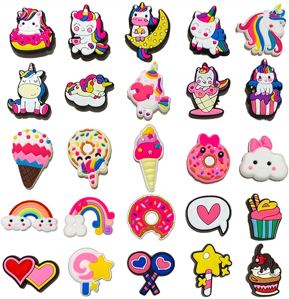 Nicorn Clog Charms Shoe Charms