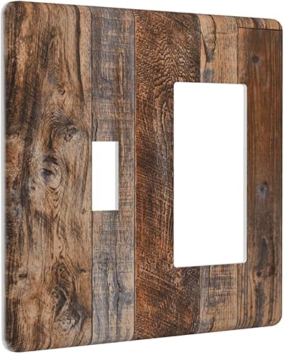 Miniatura 160 de Placa de pared de tortugas marinas, hierba oceánica, medusas, peces y algas marinas, placa de pared de doble palanca, cubierta de interruptor de luz