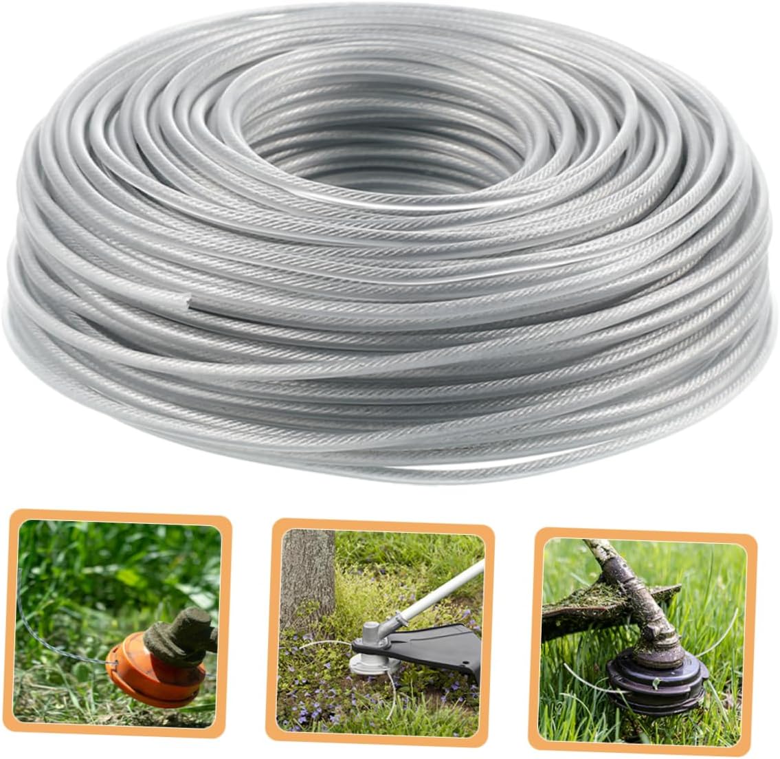 BESPORTBLE 4pcs Mowing Trimmer Rope Trimmer Line String Line for Grass Lawn Mowers Replacement Part