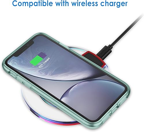 Vista 28 de JETech - Funda para iPhone XR de 6.1 pulgadas, cubierta para absorción de golpes Claro