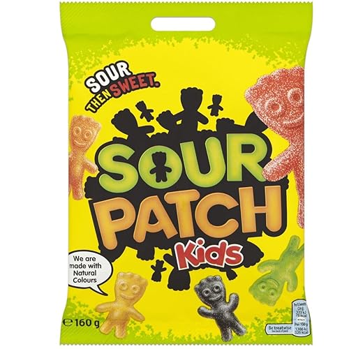 Cadbury Maynards Sour Patch Kids 160g Caja de 12