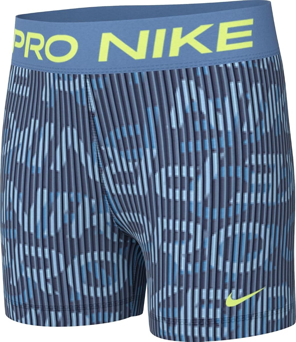 Nike Girls' Pro Dri-FIT All-Over Printed 3" Shorts