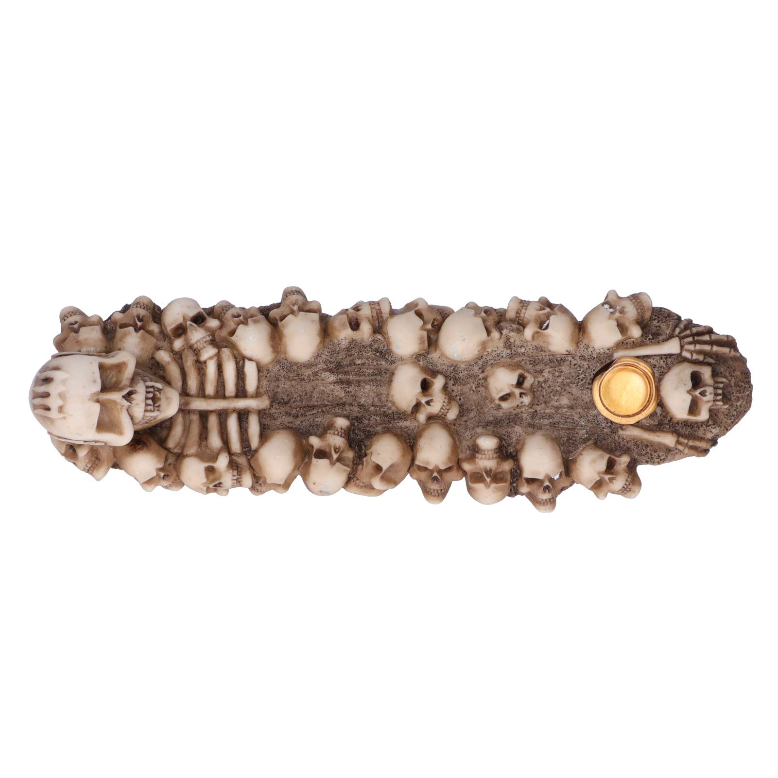 Skelet wierookstokhouder, brander wierookhouder - schedelboot decoratieve wierookhouder voor slaapkamers, woonkamers, yogastudio's