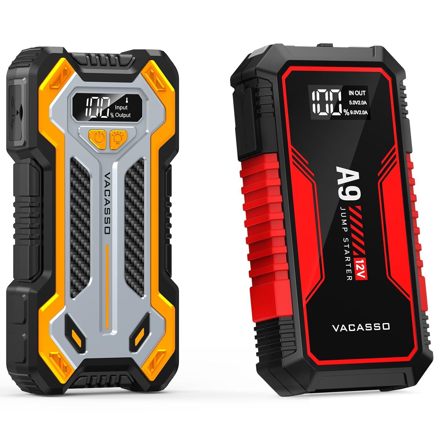Amazon.com: VACASSO Z08 Car Battery Jump Starter and A9 Battery