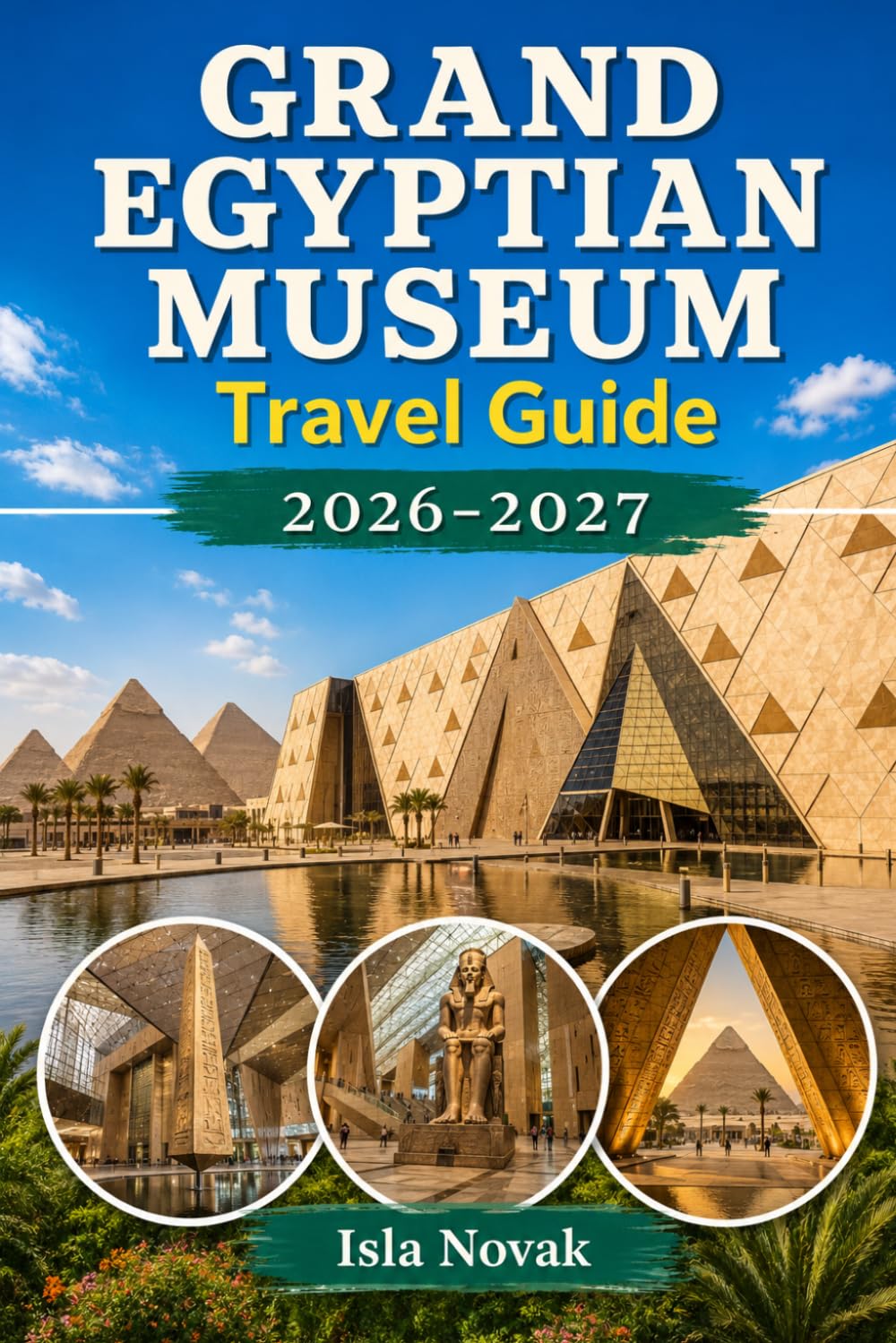 Grand Egyptian Museum Travel Guide 2026-2027: A First-Time Visitor’s Guide To GEM, Tutankhamun’s Treasures, The Giza Pyramids, Tickets, Tours, Museum Highlights, And Cairo Travel Tips.