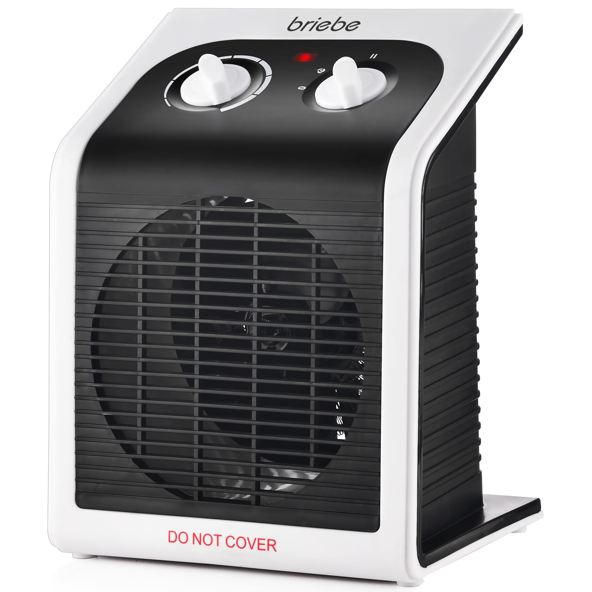 Radiateur soufflant briebe 2000W avec thermostat réglable pour maison