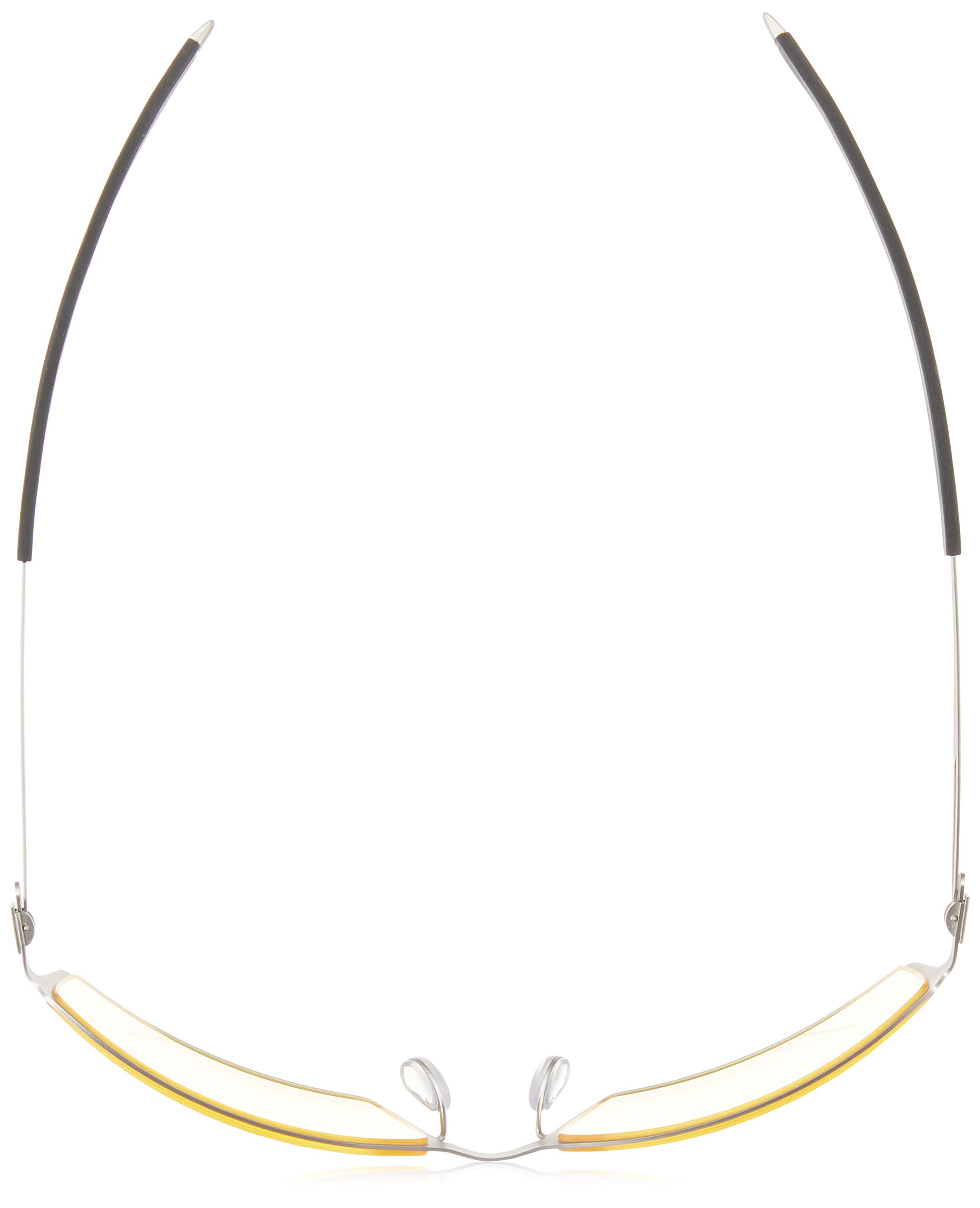 Gunnar Gafas para Videojuegos y Ordenador | Sheadog, Tente de Lentes: Ámbar (Bloques 65% de Luz Azul y 100% de UV) | con filtro de Luz Azul | Lente Patentada