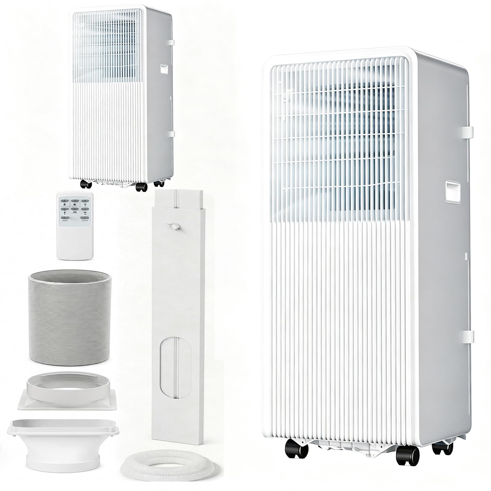 EZBHIZ Portable Air Conditioner 12000/14000 Btu Air Cooler Cooling