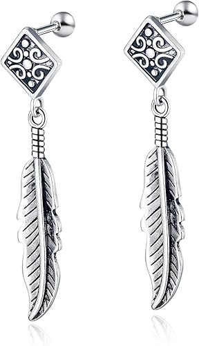 Amazon Rockyu ピアス メンズ シルバー 翼 羽 揺れるピアス おしゃれ セット 両耳用イヤリング 細かい 仕上げ 純チタンピアス パーティ ファッション アクセサリー ネックレス 通販 Amazon Rockyu ピアス メンズ シルバー 翼 羽 揺れるピアス おしゃれ セット 両耳用イヤリング 細かい 仕上げ 純チタンピアス パーティ ファッション アクセサリー ネックレス 通販