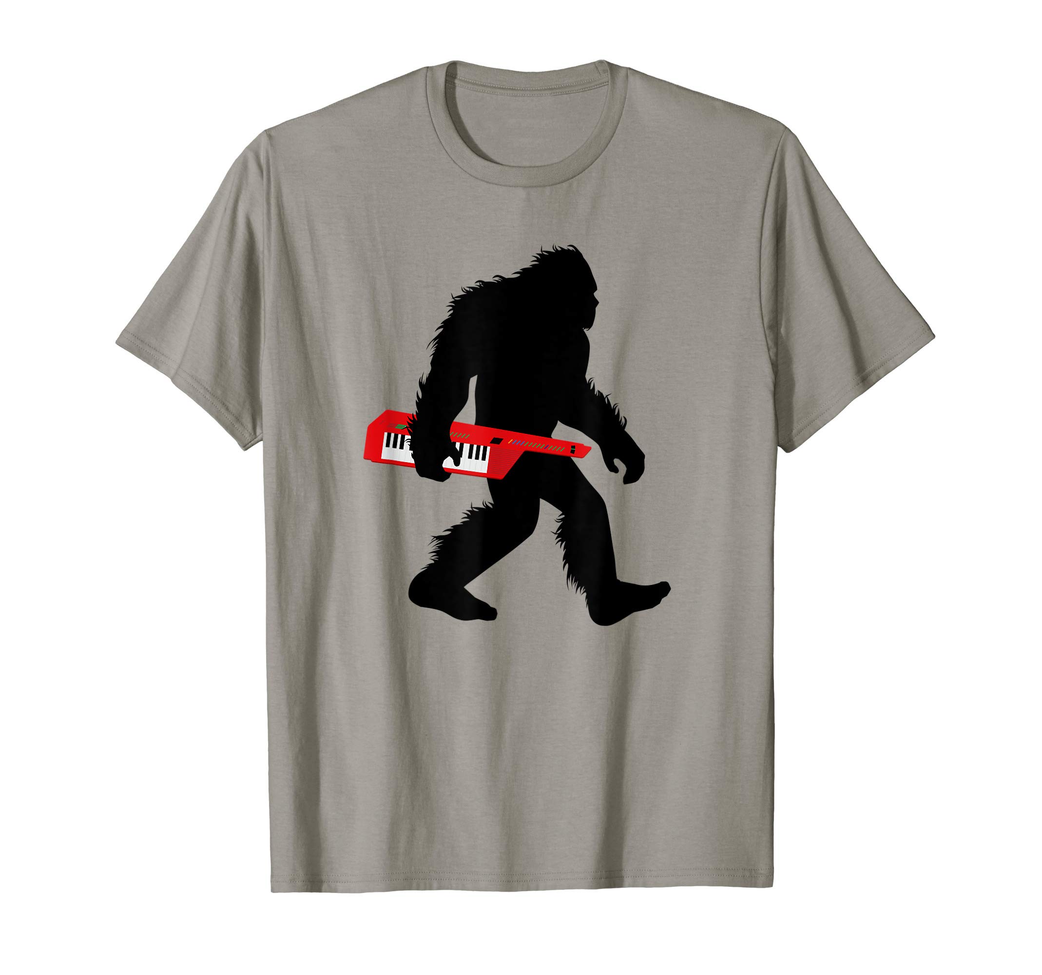 Sasquatch Keytar Gift T-ShirtBigfoot Keytar T-Shirt, Synthesizer Sasquatch Tee Apparel
