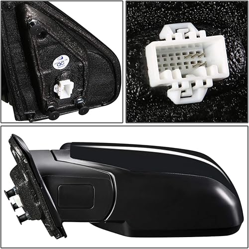 Miniatura 10 de DNA Motoring OEM-MR-HO1320248 Espejo de puerta lateral izquierdo calentado estilo de fábrica