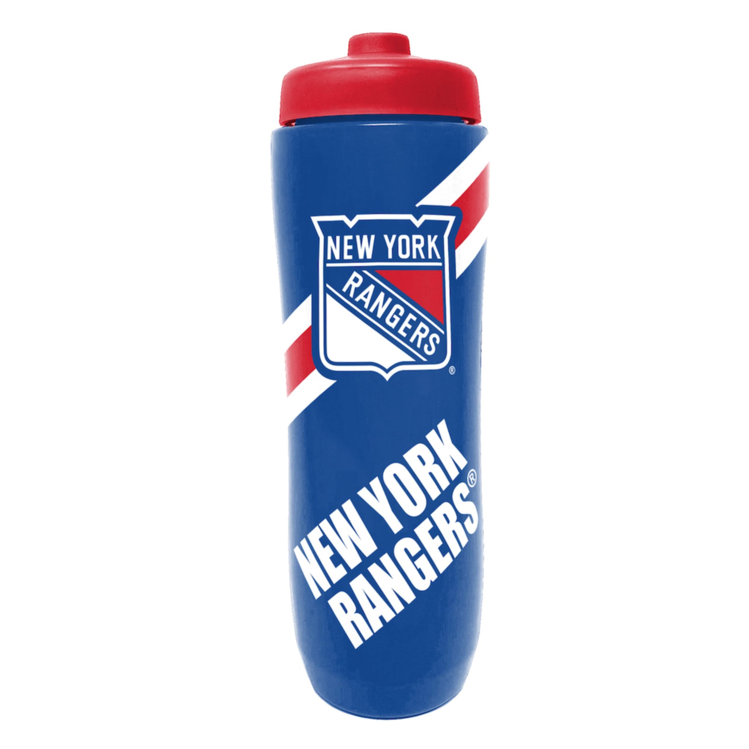 Party Animal NHL Hockey Squeeze Bottle, 32 oz, New York Rangers
