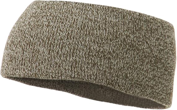Stretch Marled Thick Headband - Olive