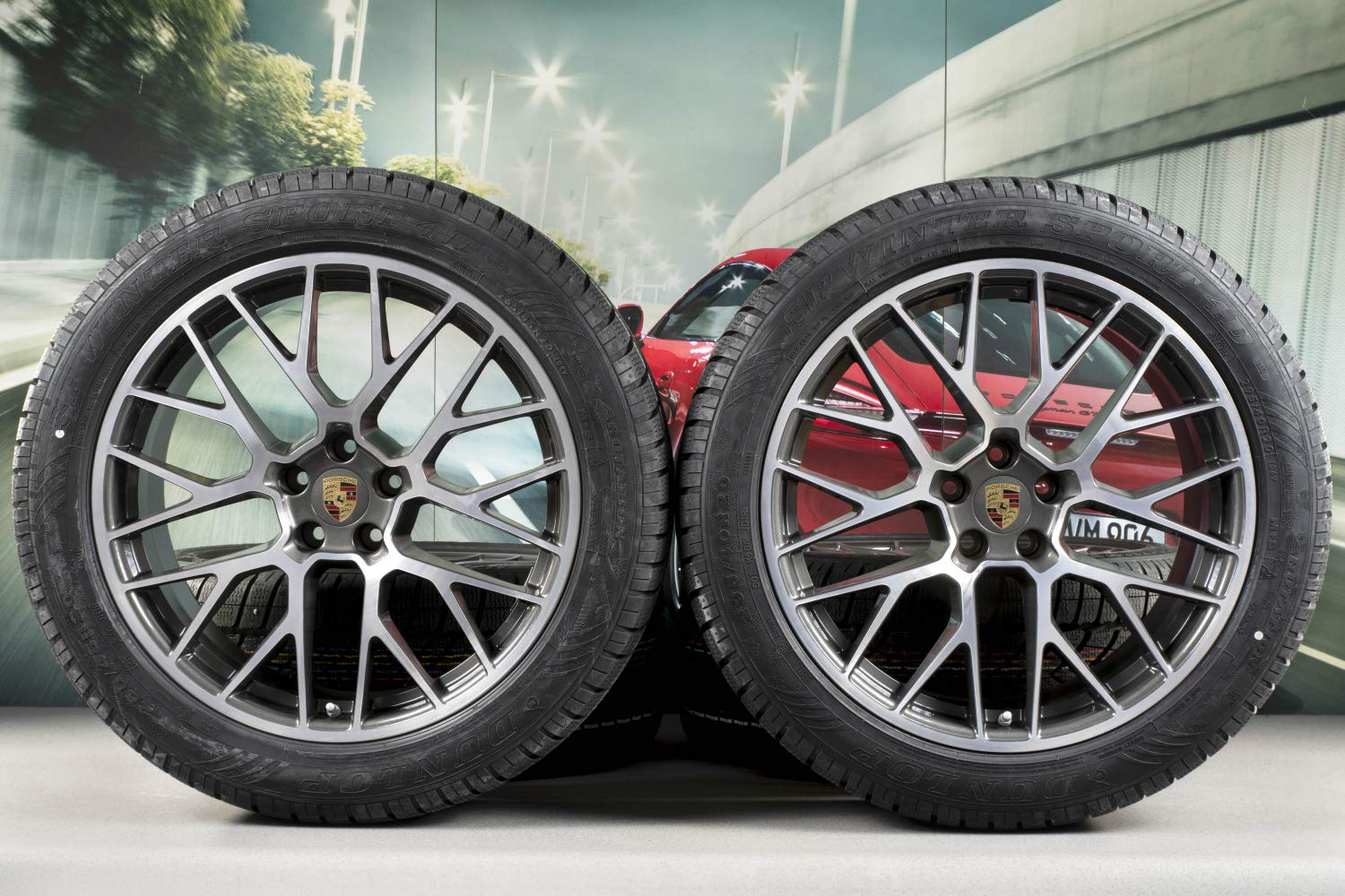 NOWOŚĆ + ORIGIN. Porsche Macan 95B.2 20" RS SPYDER koła zimowe zestaw/zimowe koła